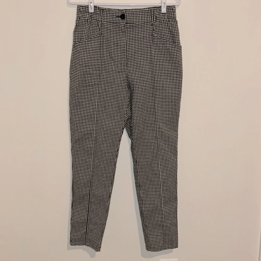 Urban Outfitters Gingham Black and White Pants
